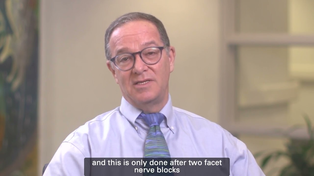 Samuel K. Rosenberg, MD – New Approaches to Neck and Back Pain
