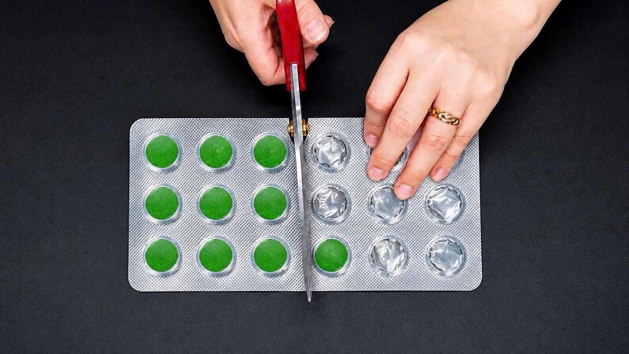 Very Few People Know This Secret! Cut an Empty Pill Blister Pack and Discover Something Amazing!
