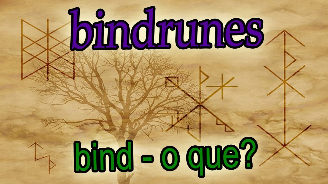 BINDRUNES #1 - O que são e pra quem servem as bindrunes (junção rúnica para a magia rúnica).