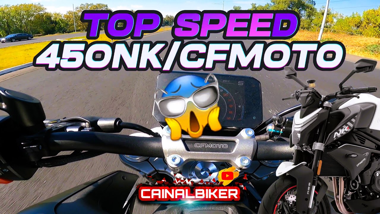 TOP SPEED 450NK una motocicleta naked con corazón deportivo #cfmoto #gopro #china #motovlog #review