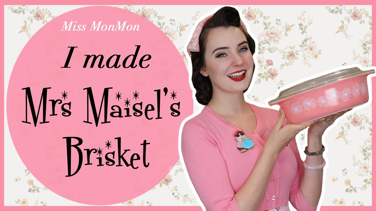 I made the official Mrs Maisel Brisket