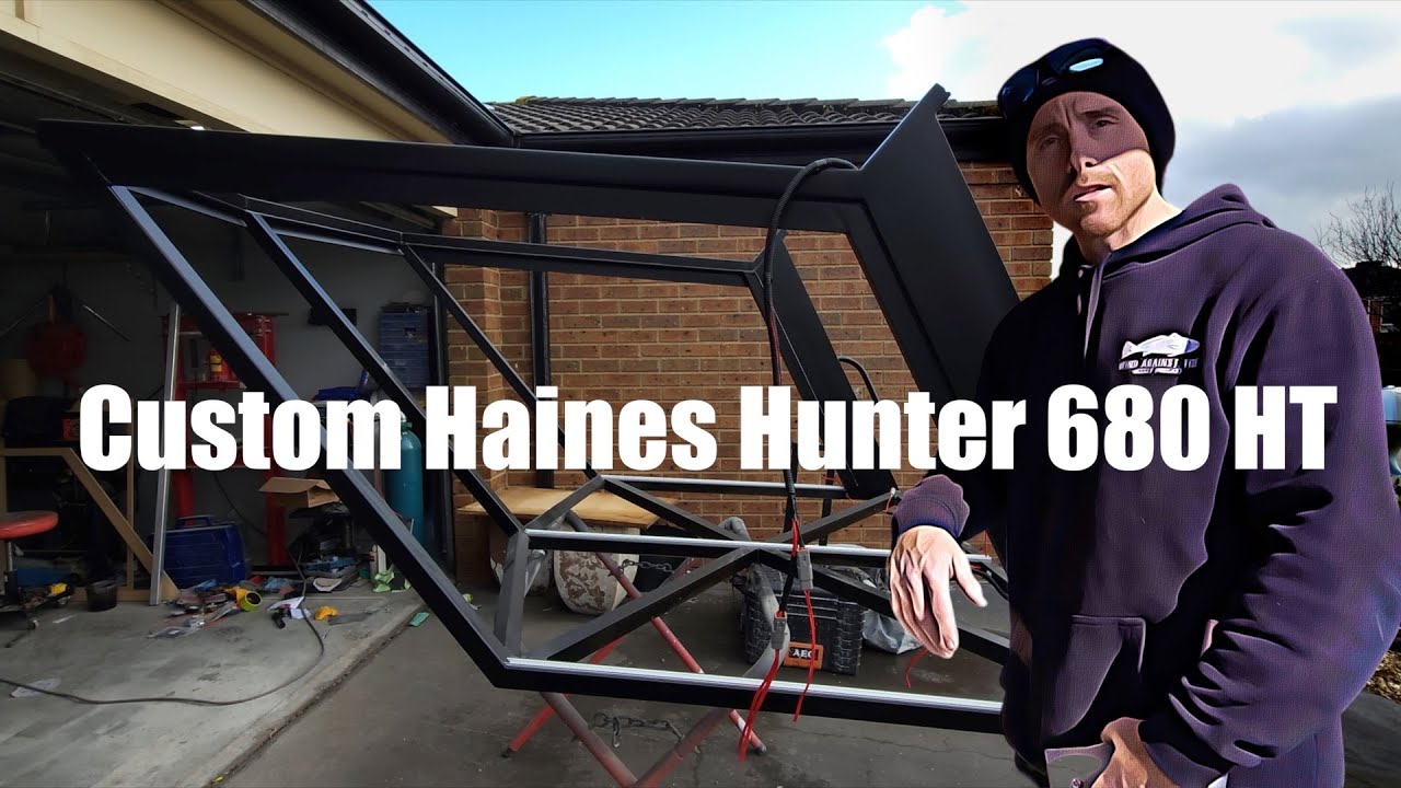 We're building a new hardtop Prt 3 - Custom Haines Hunter 680 HT