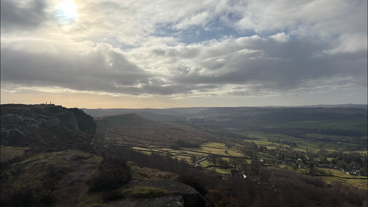 Peak District edges walk In pictures 