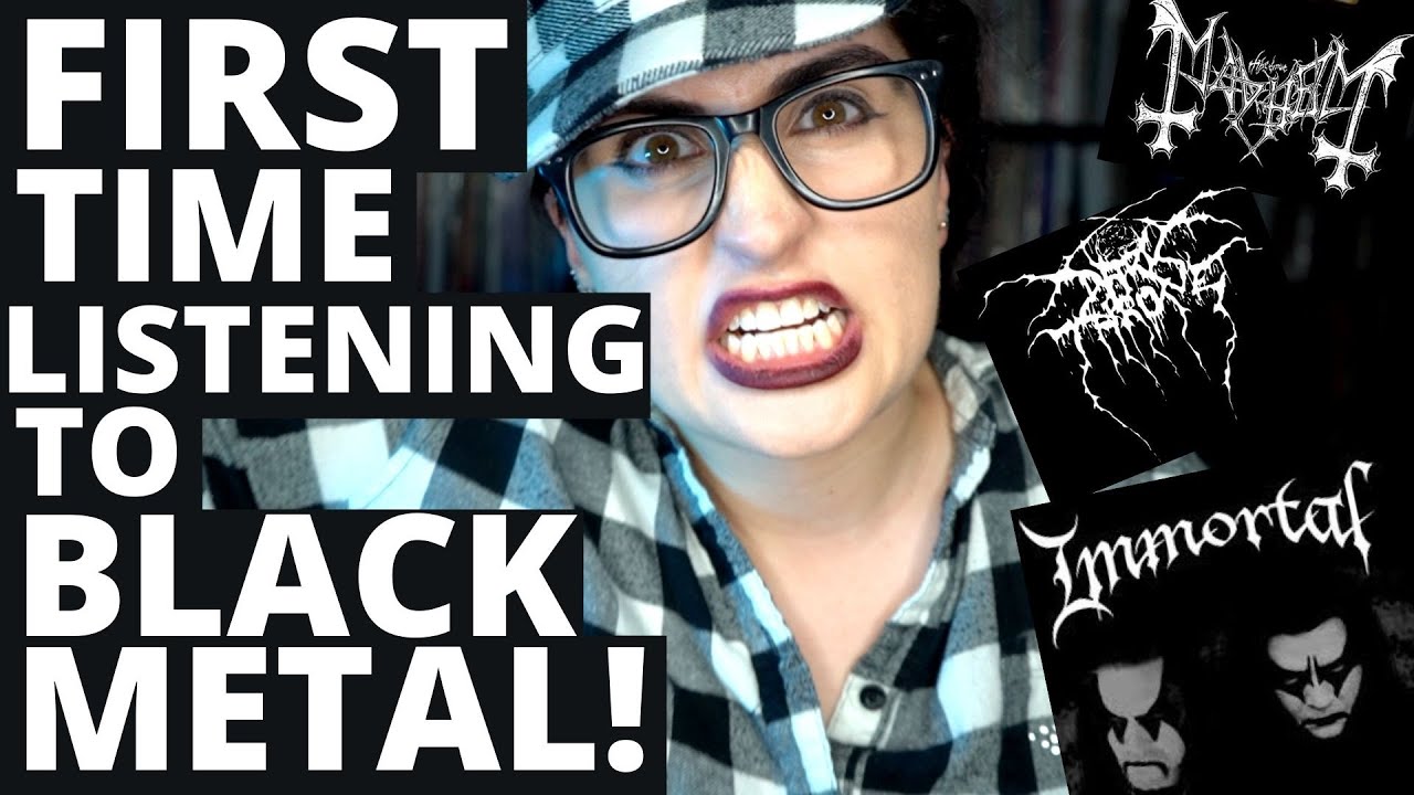 FIRST Time Listening to BLACK METAL!  l  Reacting to Immortal, Mayhem, Darkthrone!