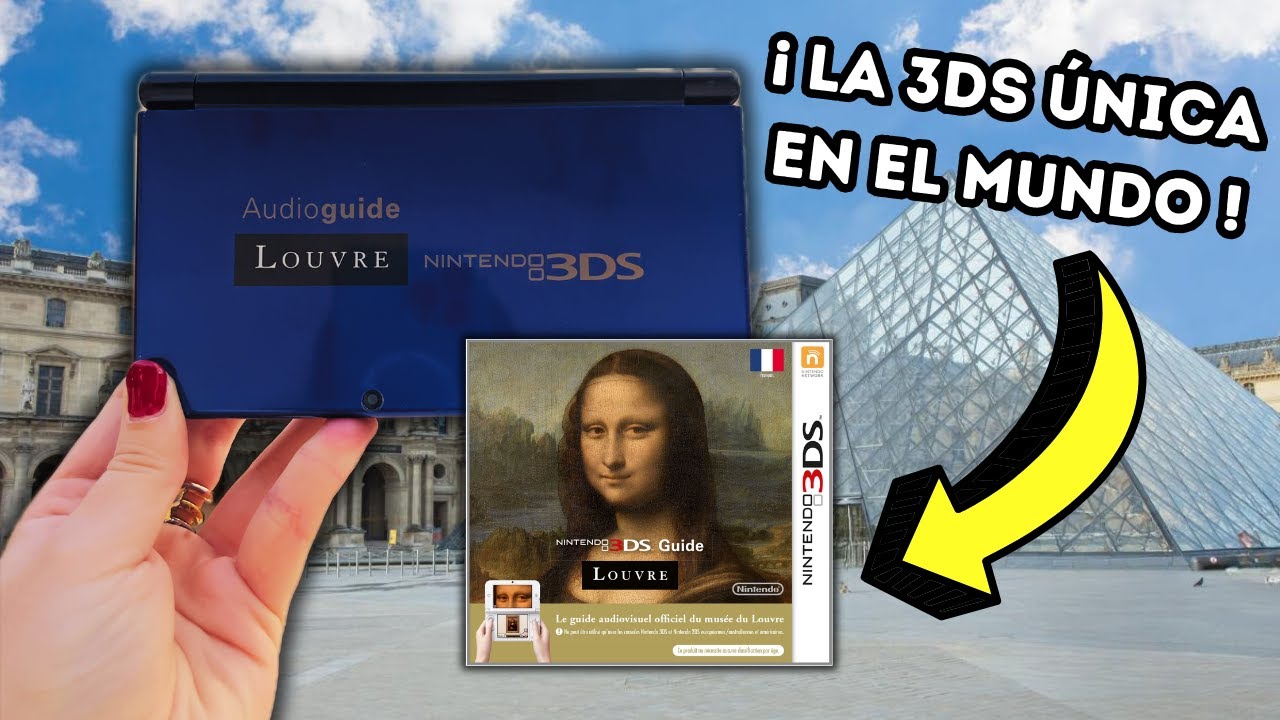 😱 LA EDICIÓN ESPECIAL de la NINTENDO 3DS del MUSEO DEL LOUVRE