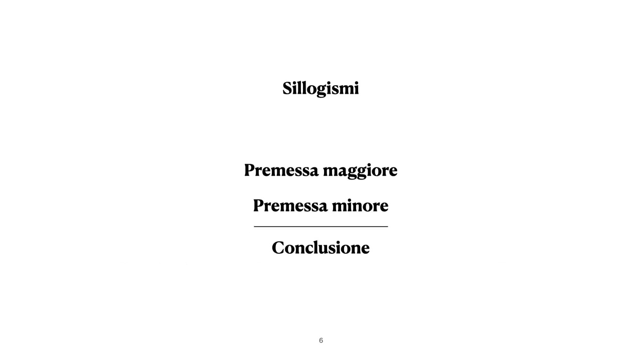 Aristotele #4 - Logica