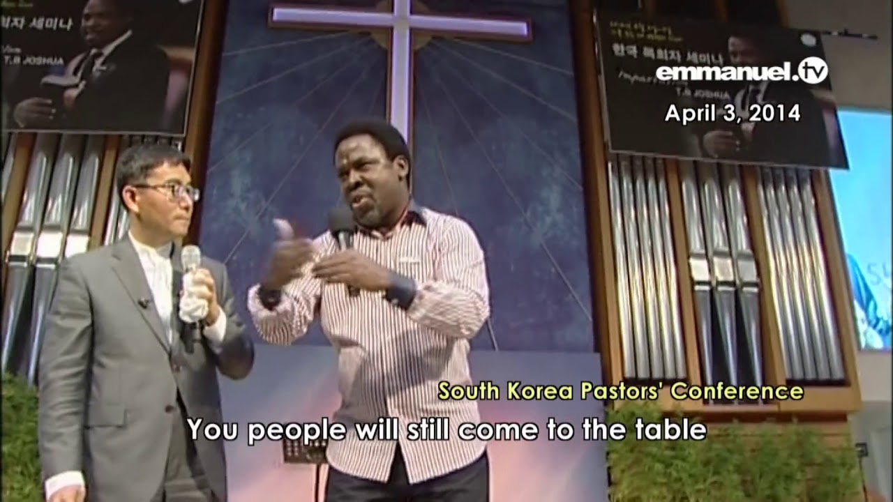 NORTH & SOUTH KOREA RECONCILIATION TB Joshua Prophecy