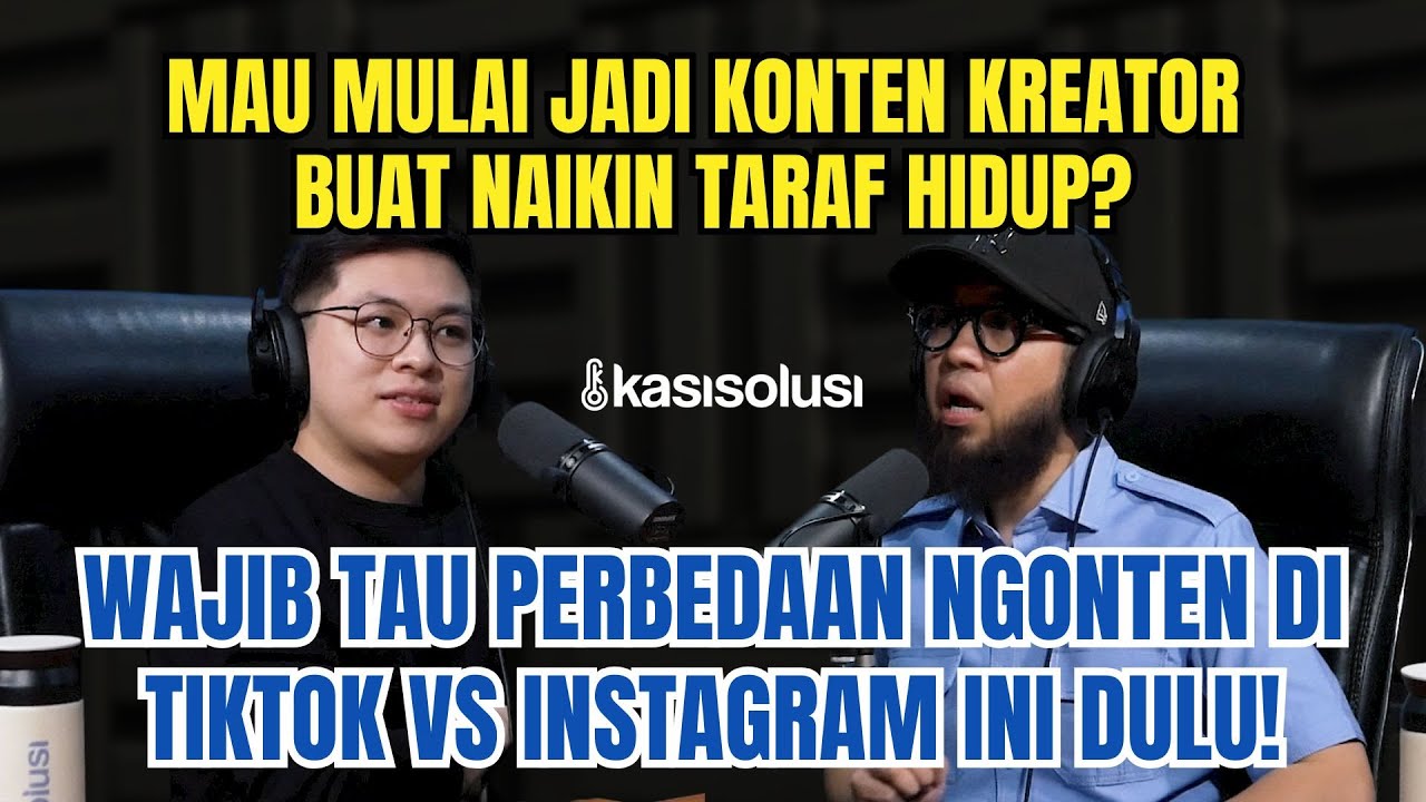 UMUR 23 TAHUN GAK PERNAH KULIAH TAPI JADI KONTEN KREATOR SUKSES, INI STRATEGI KONTEN UNTUK PEMULA‼️