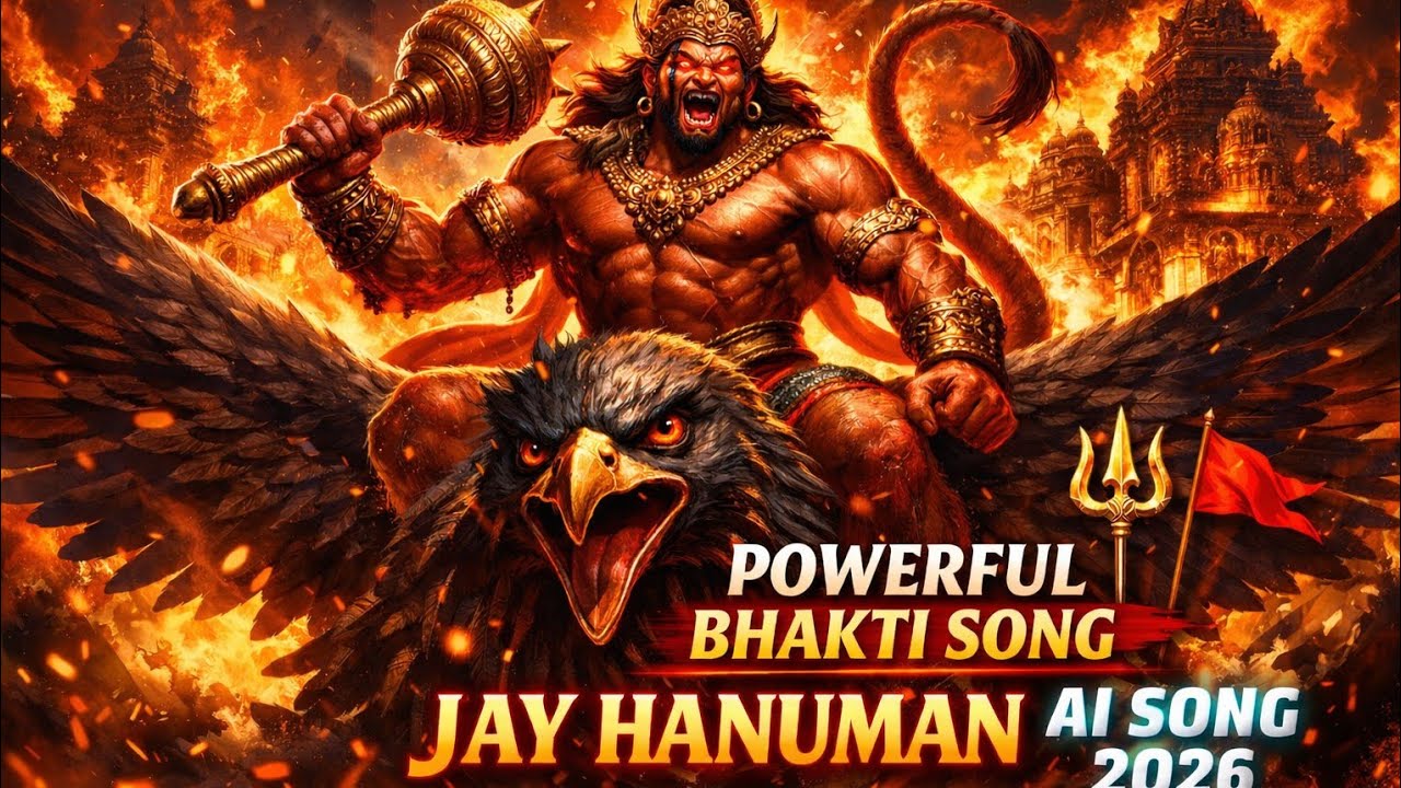#AnjaneyaDhandakam Powerful Bhakti AI Song 2026 JayHanuman#jaishreeram#jaihanuman  #ai #aisong 🙏
