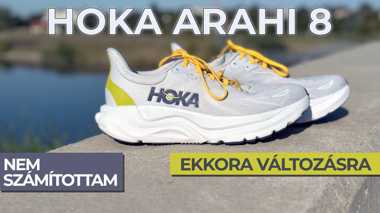 Hoka Arahi 8 stabil futócipő teszt: Nem számítottam ekkora változásra