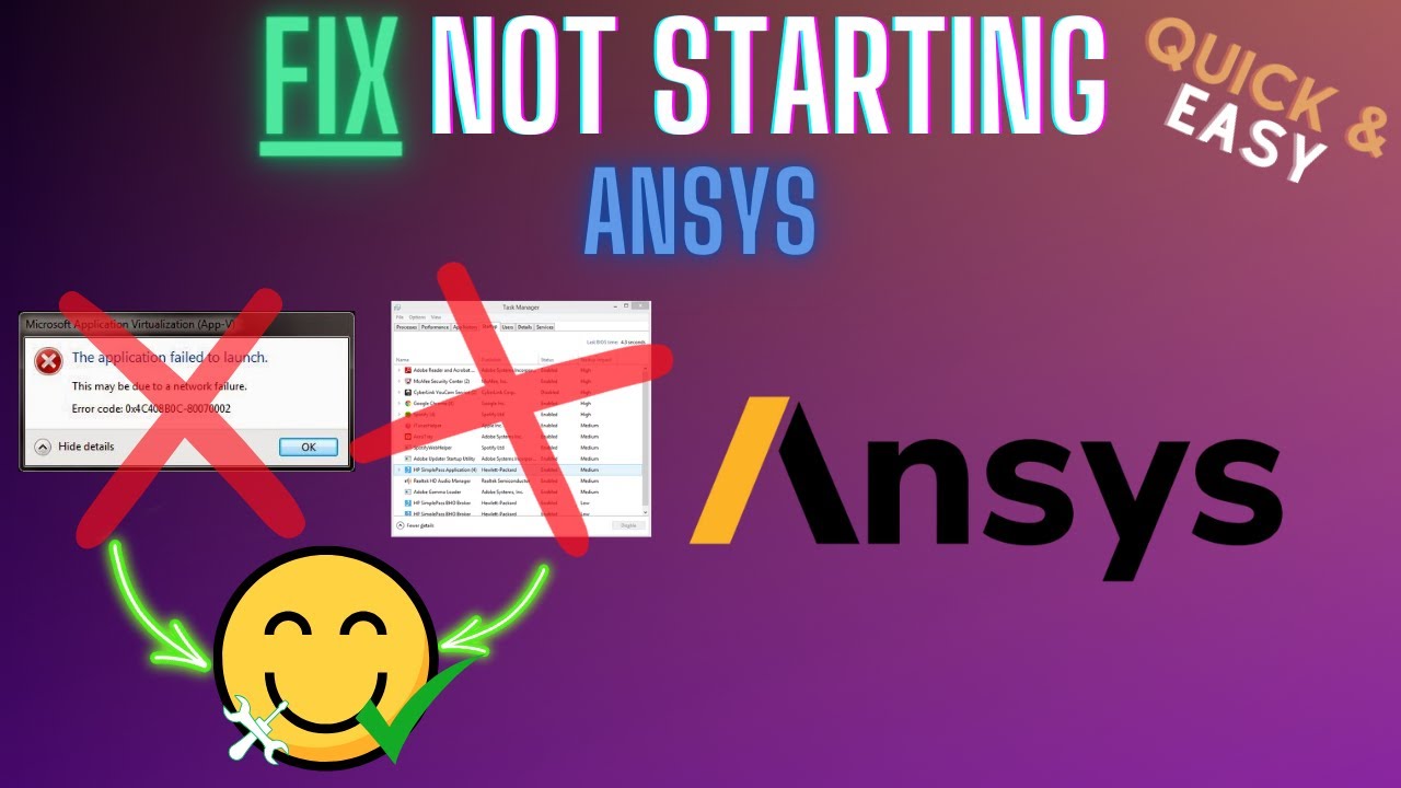 ANSYS Not Starting? Launch Fix Tutorial for Windows (Workbench, Fluent, etc.)