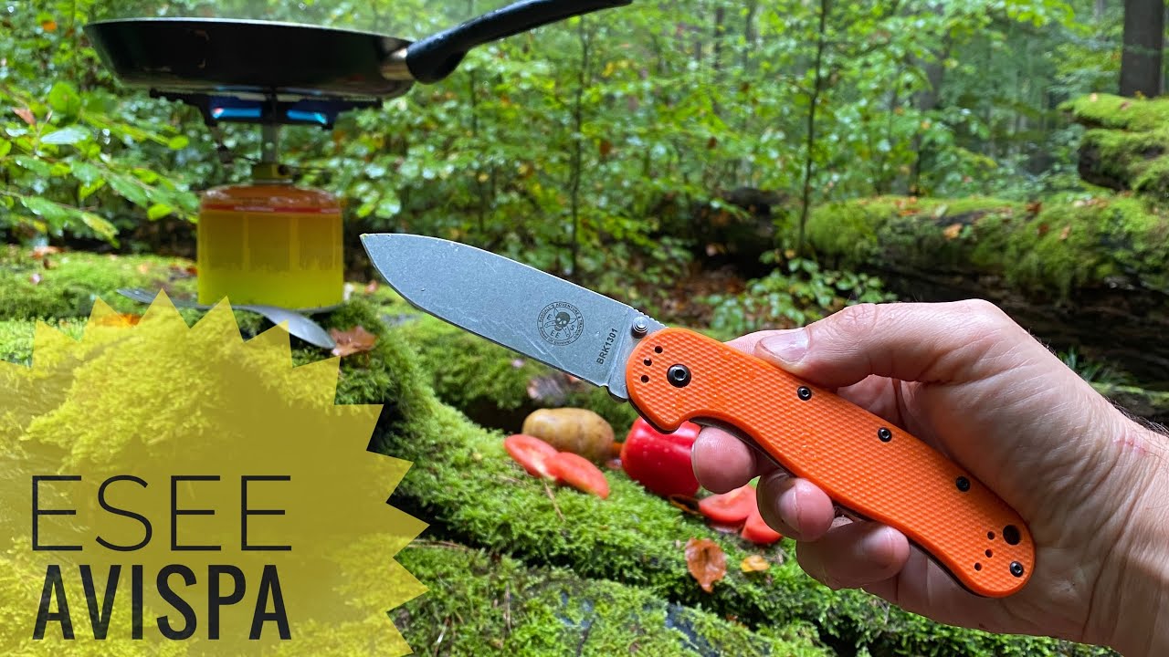 Нож ESEE Avispa кухонный тест / test
