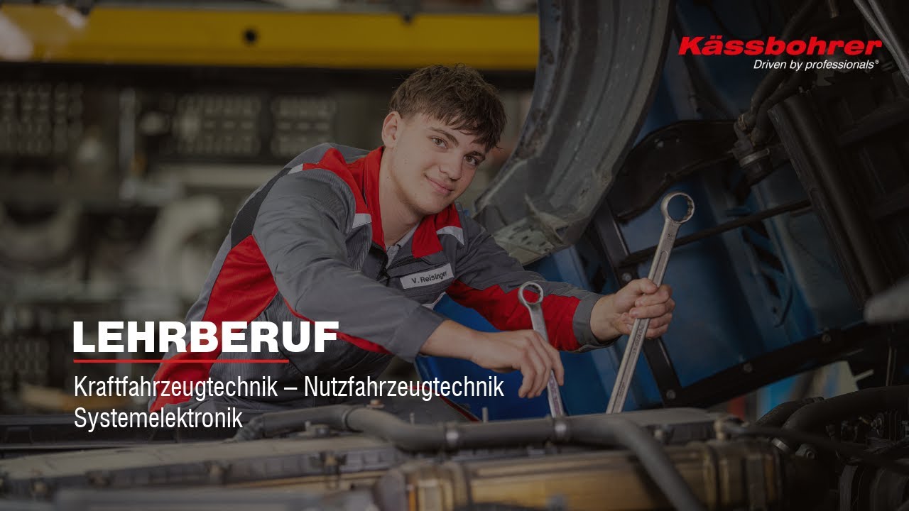 K&auml;ssbohrer Lehrberuf Kraftfahrzeugtechnik &ndash; Nutzfahrzeugtechnik &ndash; Systemelektronik