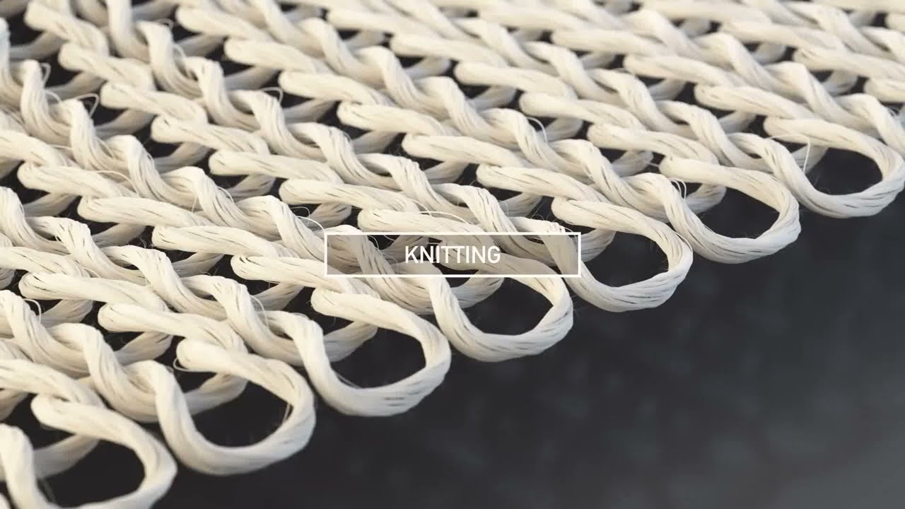 Knitting Machine Working Principle Animation