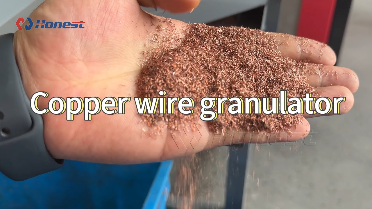 Copper Wire Recycling Machine Demo | High Efficiency & Clean Separation