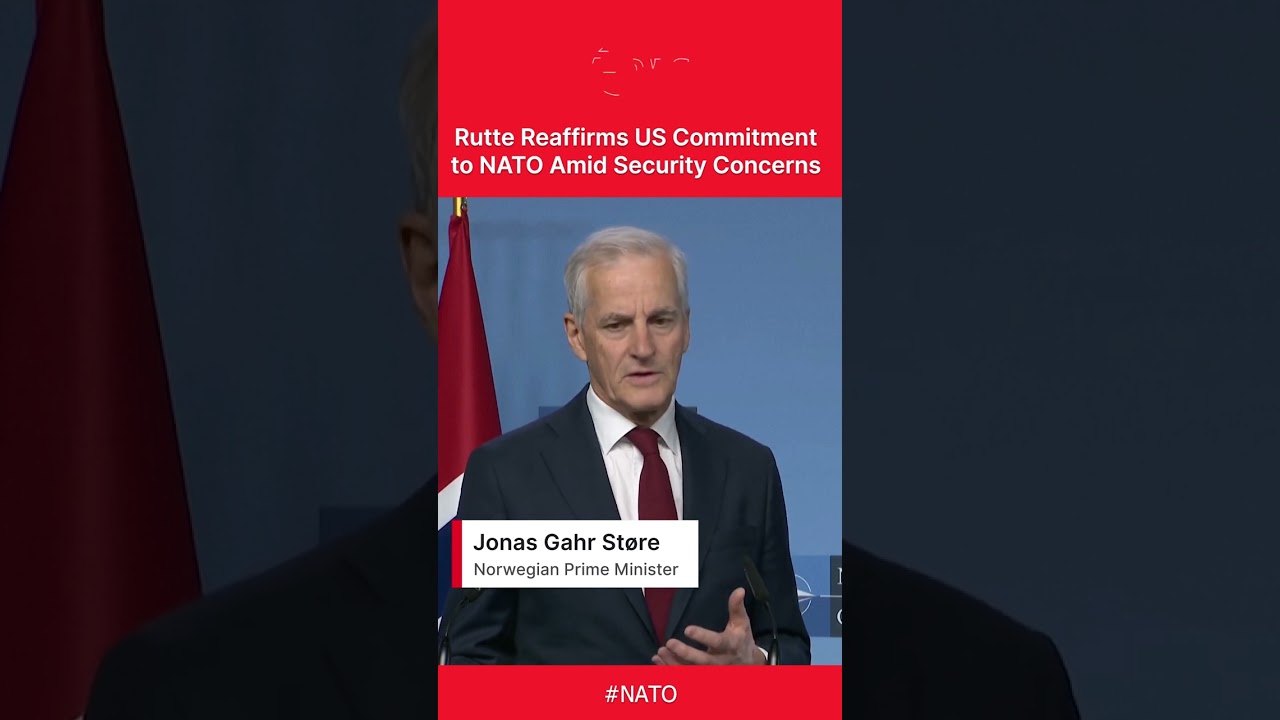 WATCH: NATO Chief Mark Rutte Says US Remains Fully Committed to Alliance | DWS News | AH1C