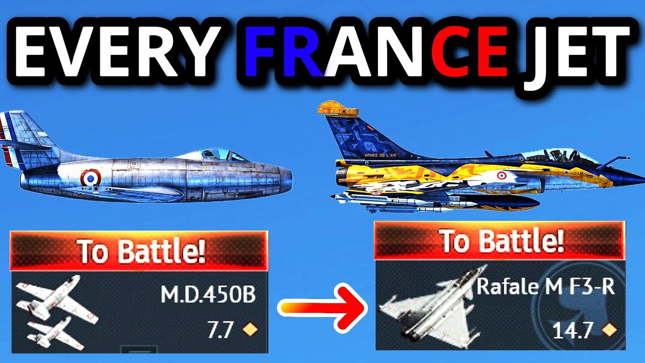 1 KILL IN EVERY FRANCE JET EXPERIENCE (Lowtier to Toptier 2026)