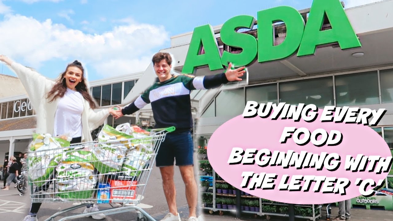 Buying every FOOD beginning with C from ASDA