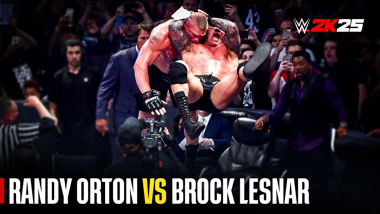 Randy Orton DESTROYS Brock Lesnar 😱 | WWE 2K25 Gameplay