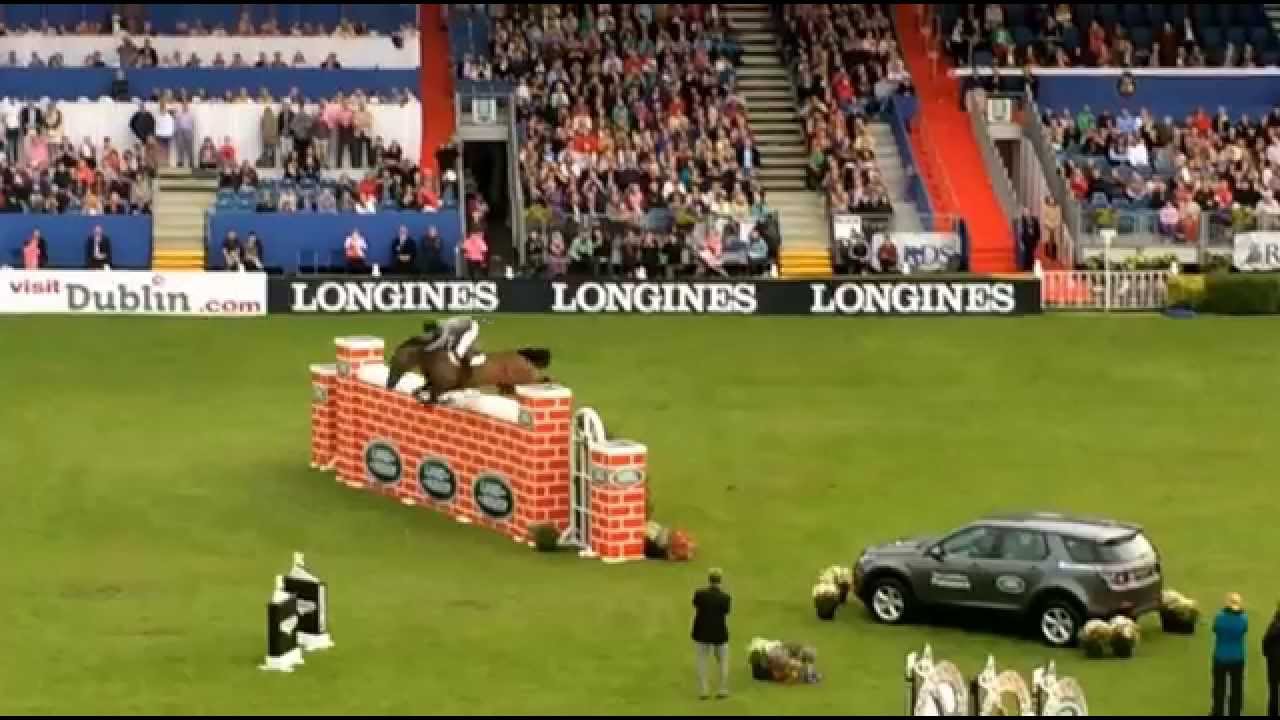 RDS Dublin Horse Show 2015 Thrills and Spills