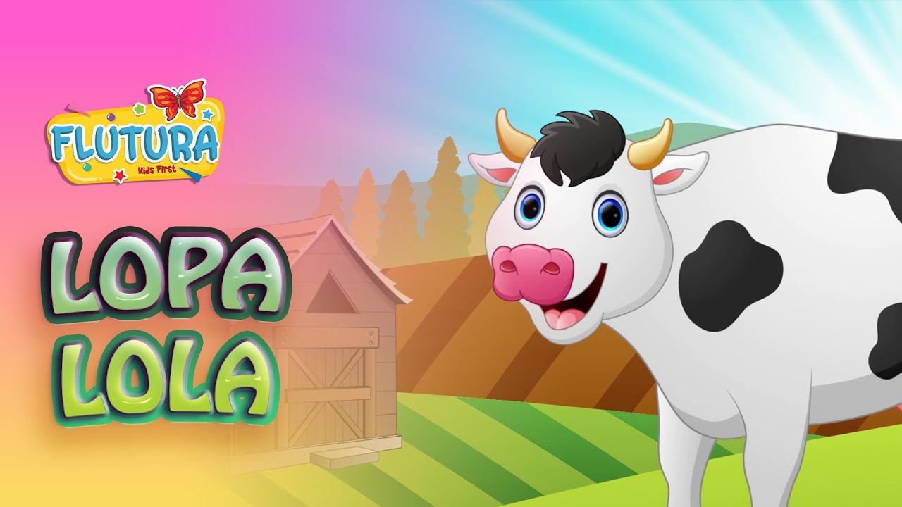 Lopa Lola (Kenge per Femije) - (Lola the cow - Kids Song)