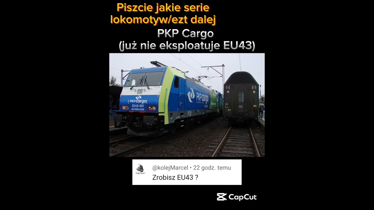 Przewoźnicy, kt&oacute;rzy eksploatują EU43 (w Polsce) #pkp #eu43 #kolej