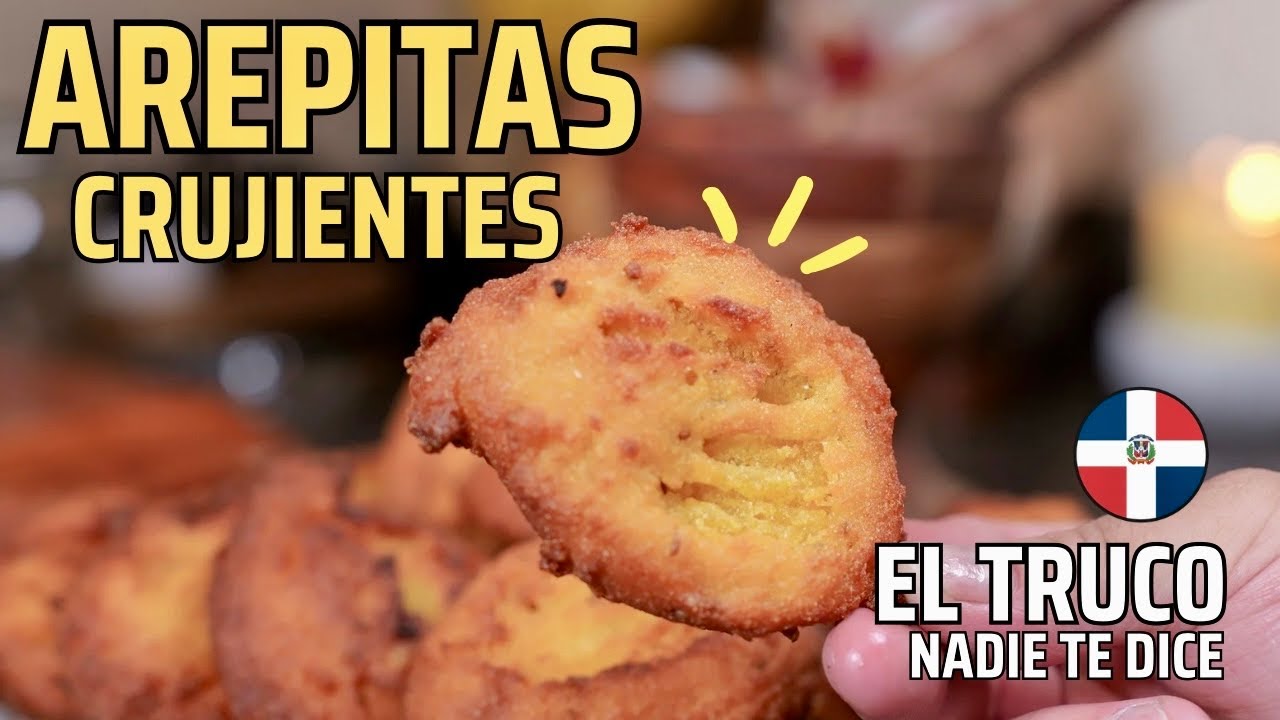 “AREPITAS DE MAÍZ DOMINICANAS 🇩🇴 | Nadie Te Dice Este Truco…”