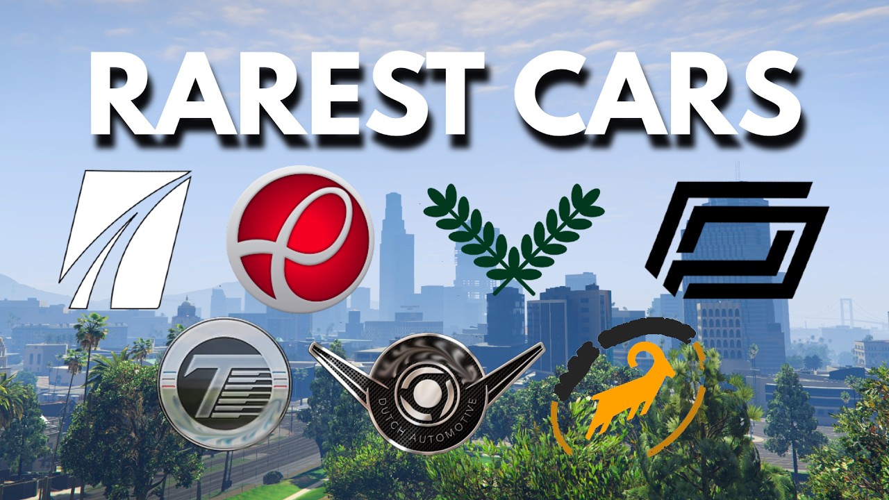 Самые редкие марки автомобилей в GTA Online