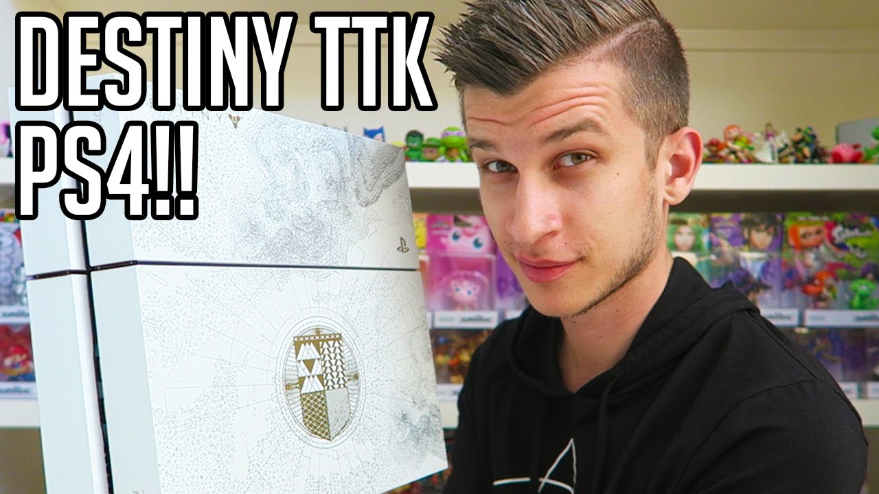 DESTINY THE TAKEN KING PS4 UNBOXING!! DESTINY PS4 BUNDLE CONSOLE  + TAKEN KING GIVEAWAY!!