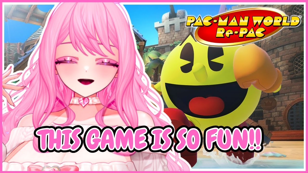🔴 THIS GAME IS SUPER CREATIVE!! - PAC-MAN WORLD Re-PAC (FIRST TIME)