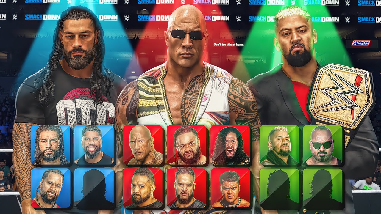 THE BLOODLINE IS SPLIT INTO 3 TEAMS! | WWE 2K24 Universe