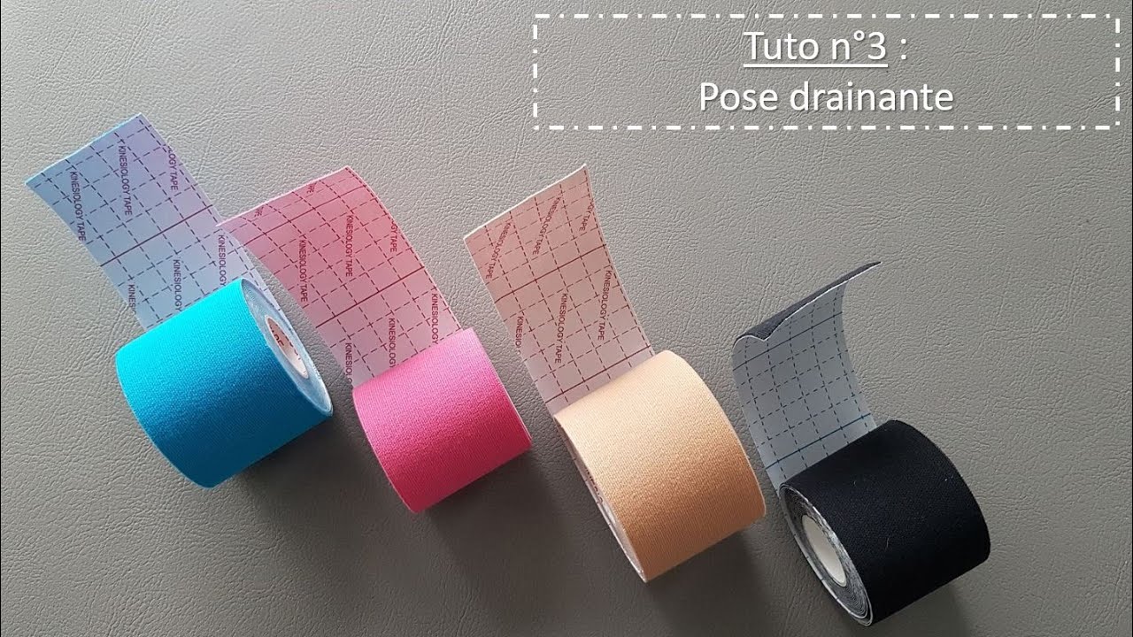 Tuto n°3 : Pose drainante (œdème post cancer du sein)