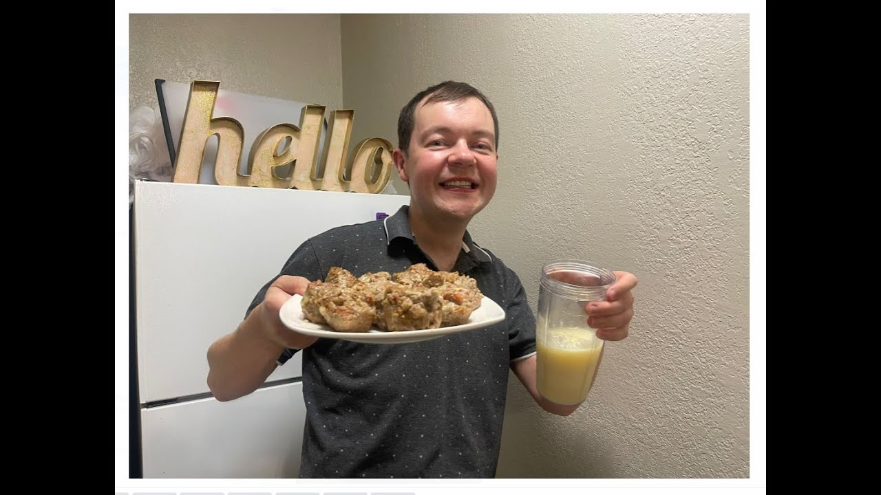 🔔💖✝️🔔Padre Adam Kotas🔔💖✝️🔔 Pastelitos🧁 de carne súper saludables y una piña🍹colada💖💖💖