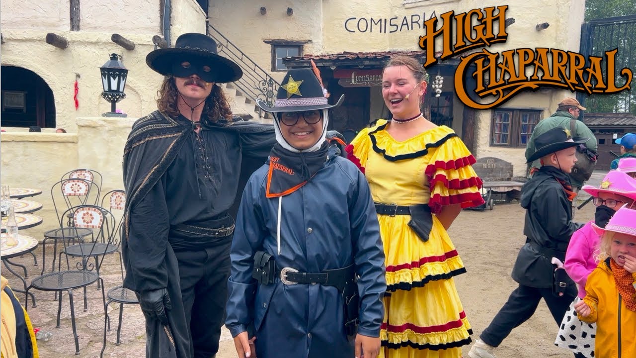 High Chaparral Sweden park day visit and Zorro show 2025