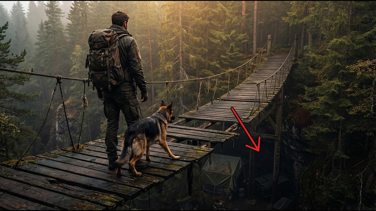 Veteran's Dog Refused to Cross a Wooden Bridge — What Was Underneath Explained Everything