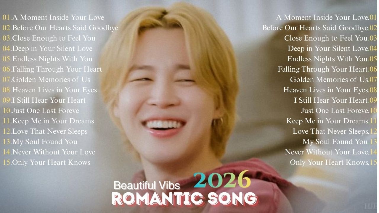 [PLAYLIST] Jimin ❤️ Timeless Romantic Ballads 2026 | Soft Emotional Vibes