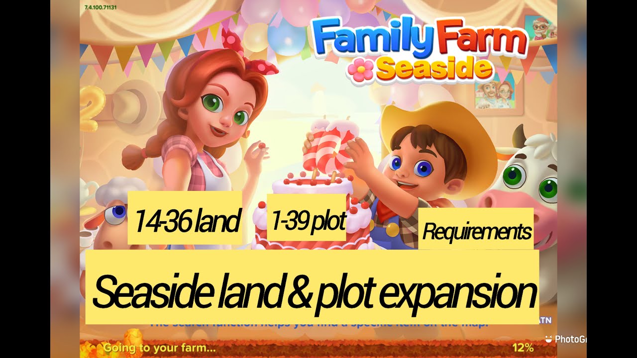 Family farm seaside land & plot expansion requirements