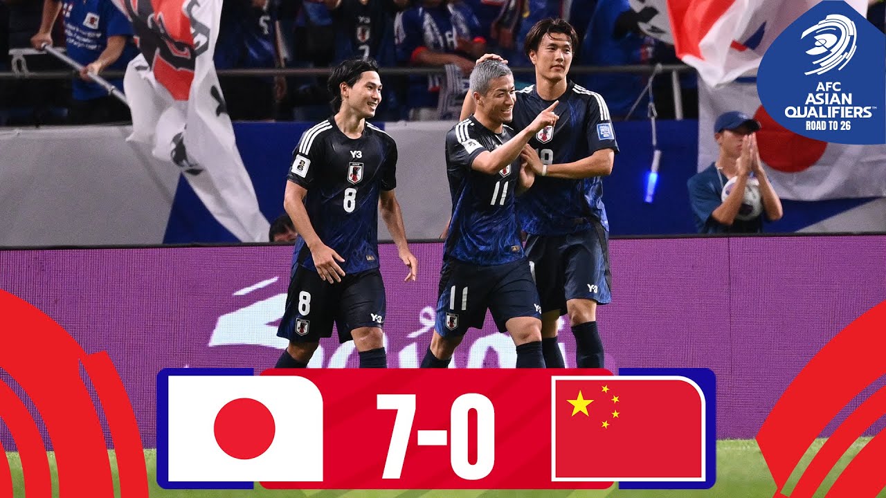 Japan - China PR | Highlights | #AsianQualifiers - Road To 26