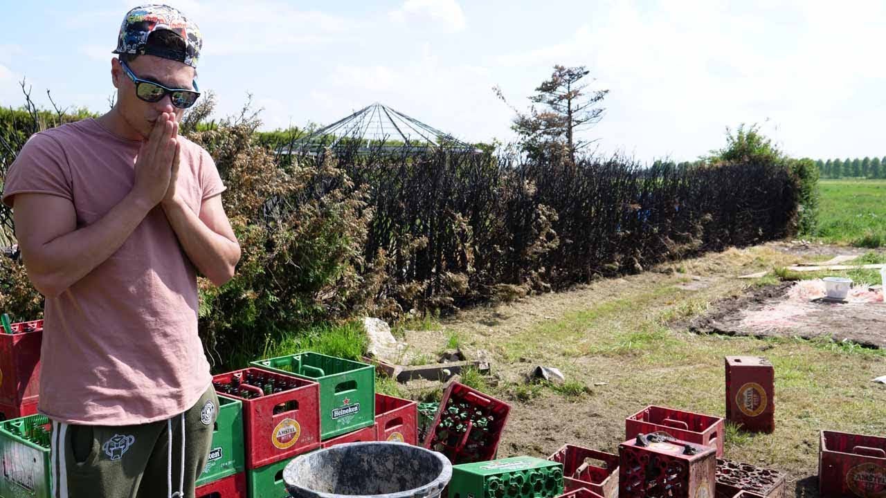 TUIN  AFGEBRAND! & HOE GAAT HET MET MIJN OGEN?