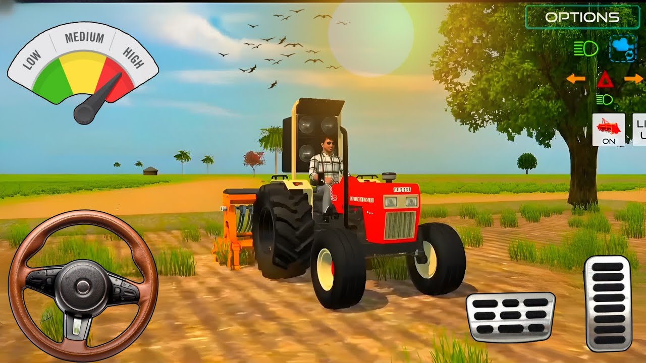 👌New Farming 🌾Mode Gameplay 😄 in Indian vehicles simulator 3d | #indianvehiclessimulator3dvideos