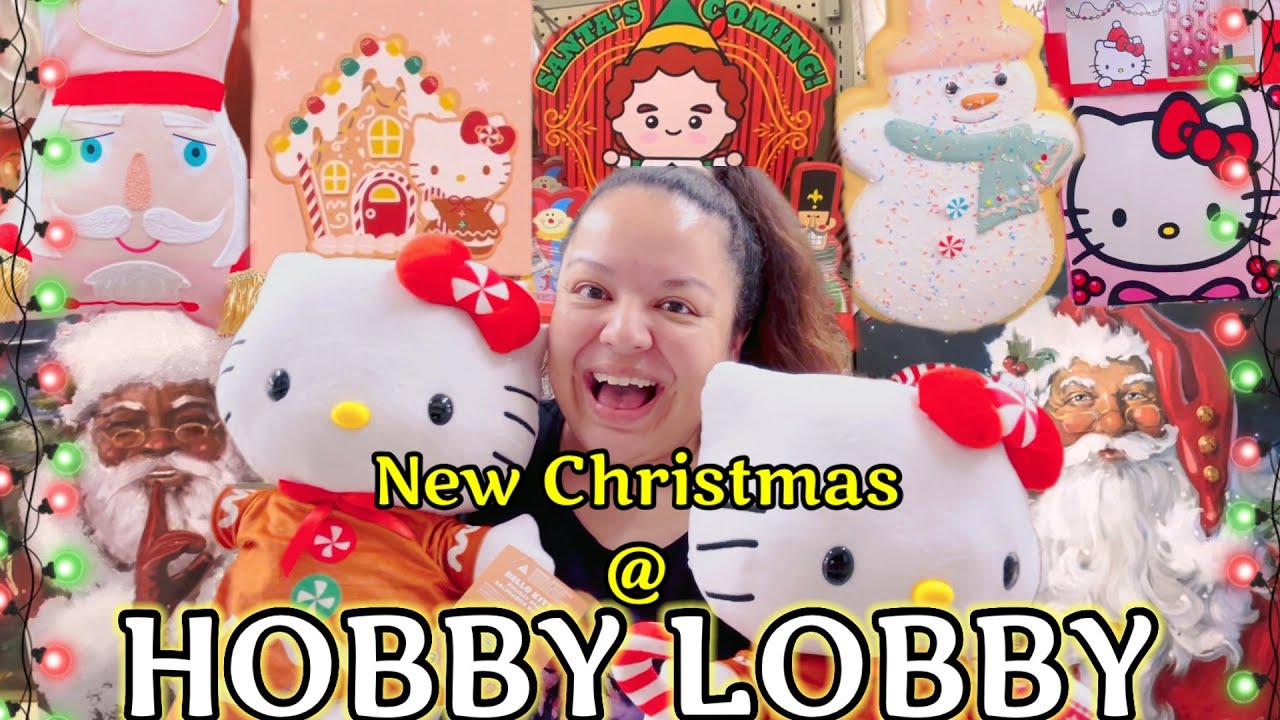 🎄HOBBY LOBBY ALL NEW CHRISTMAS SHOP WITH ME🎅🏻