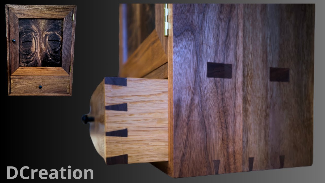 Dovetail cabinet Hand tools only #Woodworking