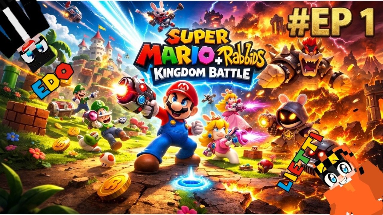 NUOVO INIZIO SU MARIO + RABBIDS KINGDOM BATTLE!! EP 1