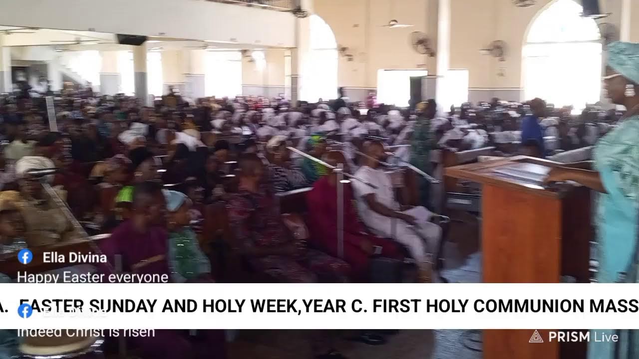 EASTER SUNDAY, YEAR C. /FIRST HOLY COMMUNION. 10AM MAS. 20TH APRIL, 2025. LIVE STREAMING  CKC KUBWA.