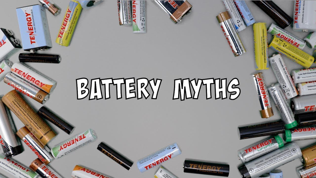 4 most common battery myths debunked