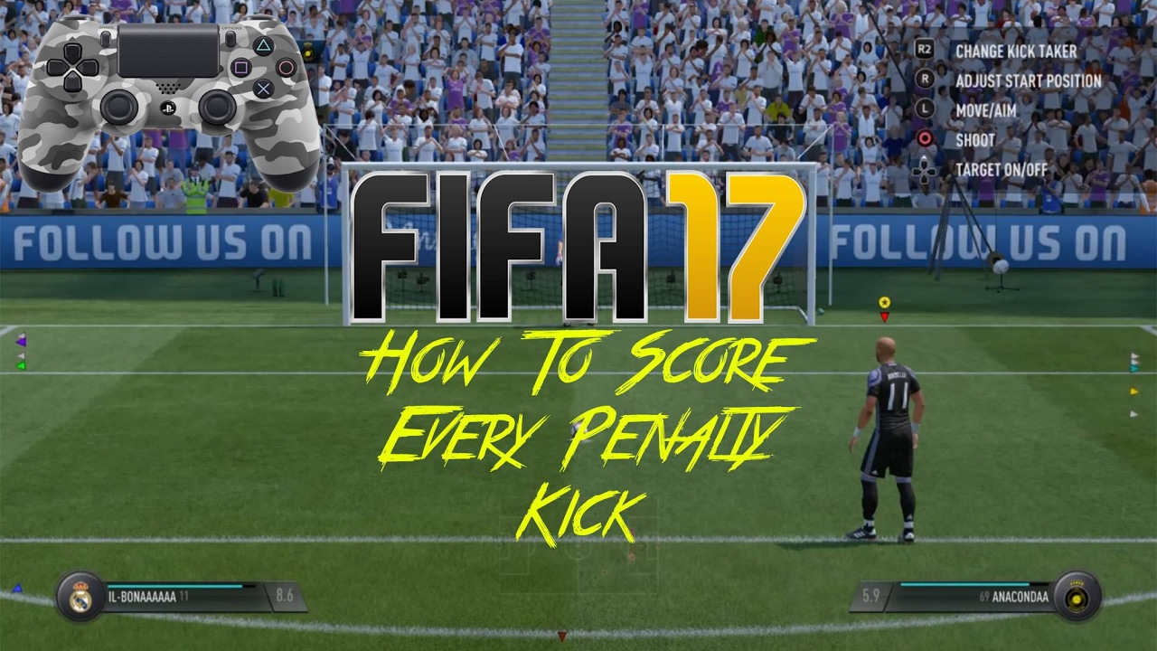FIFA 17 | How To Score Every Penalty Kick | Tutorials
