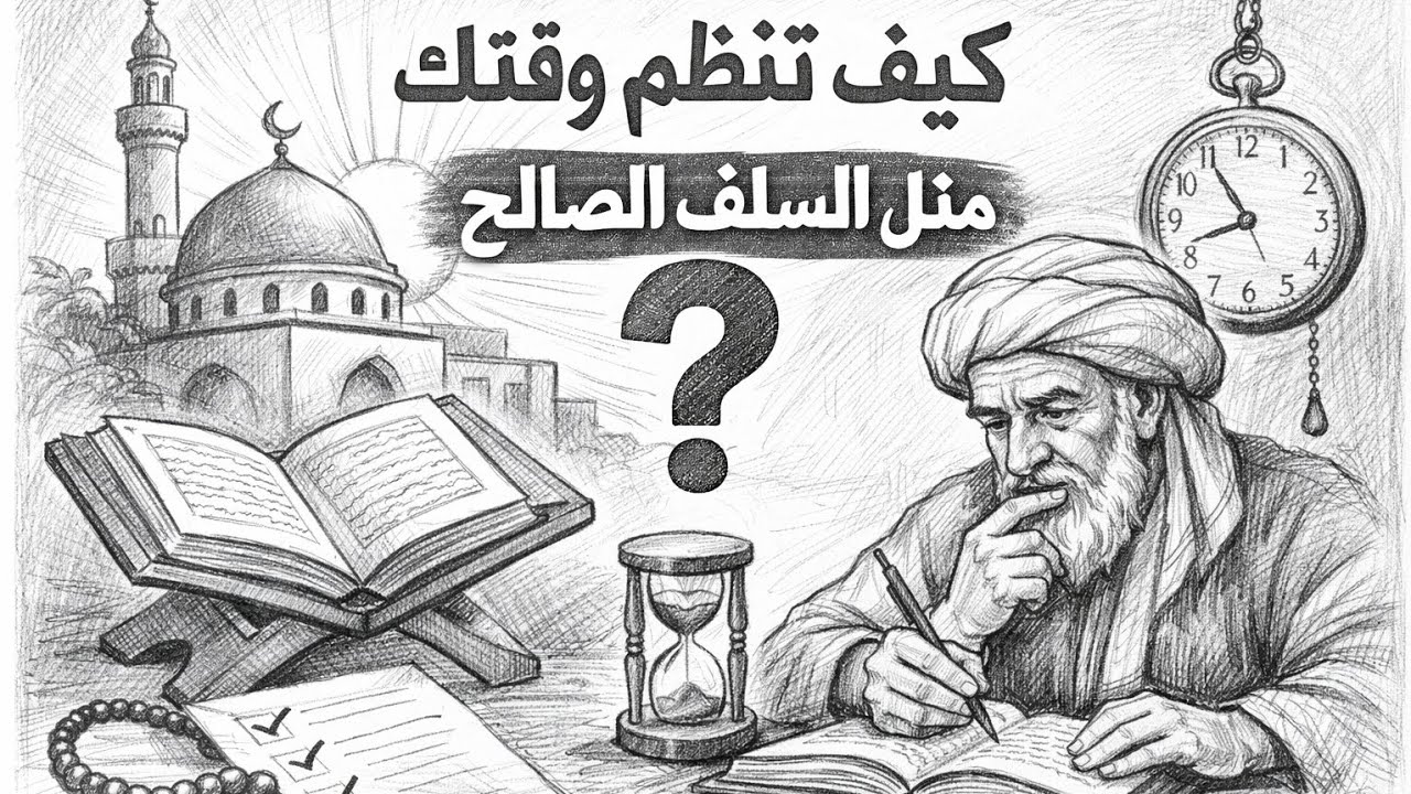 كيف تنظم وقتك مثل السلف الصالح | أسرار إدارة الوقت ببركة