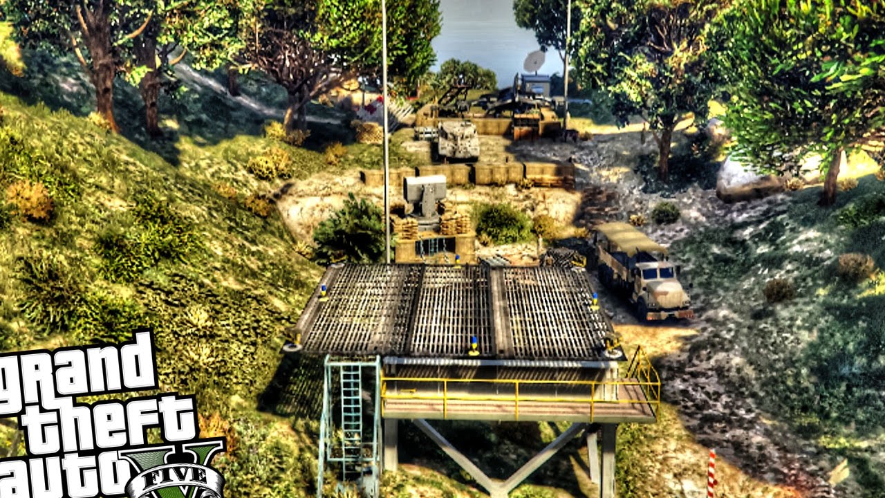Small Military Camp - GTA 5 PC MOD