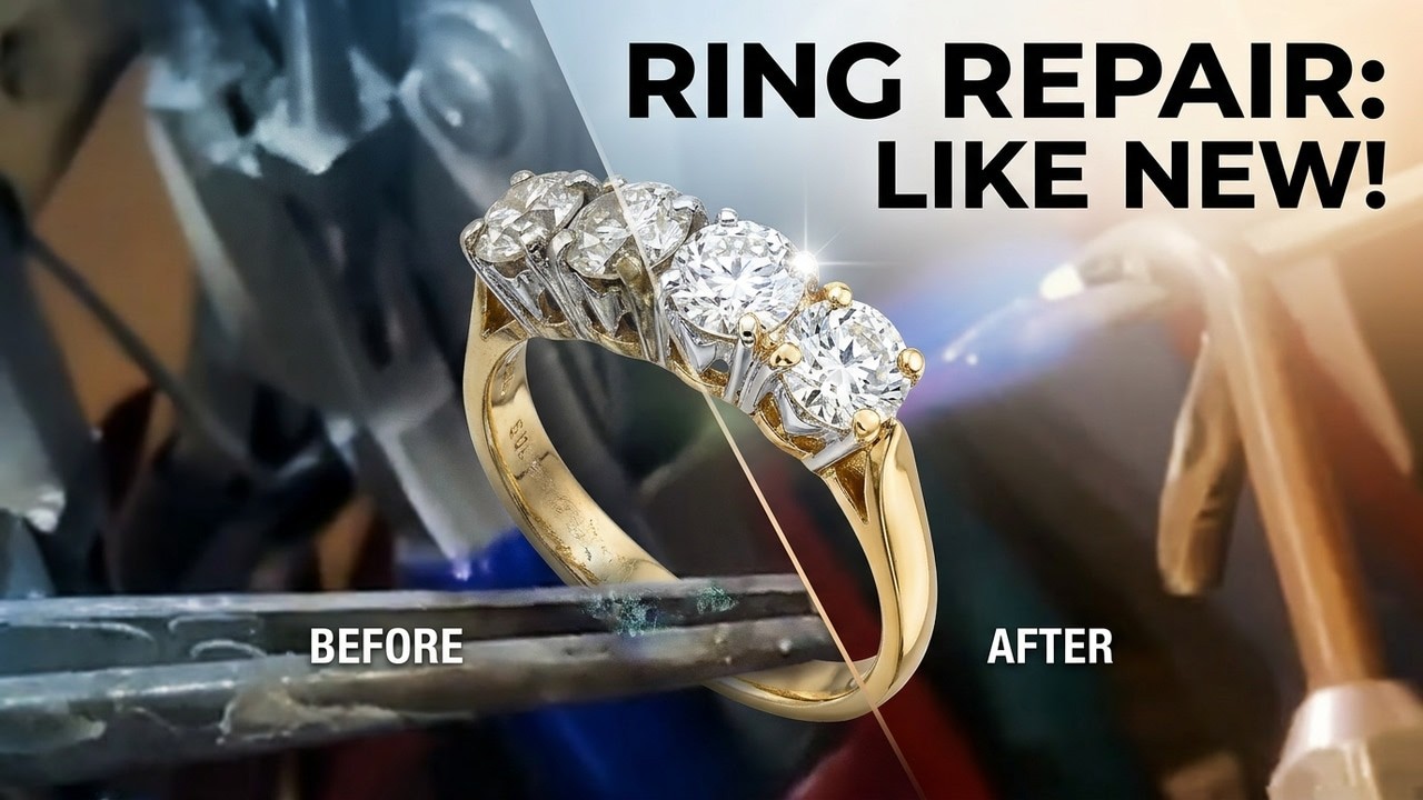 New prongs and Rhodium plating,  how i go about it. 