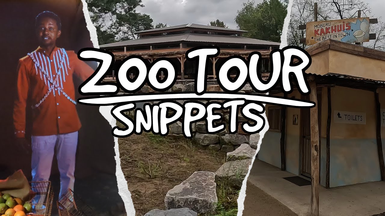 Beekse Bergen: toilets, restaurants and.. Holograms!? | Zoo Tour Snippets ✂